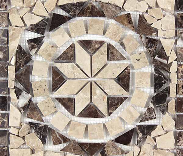 Панно и художественная мозаика из мрамора