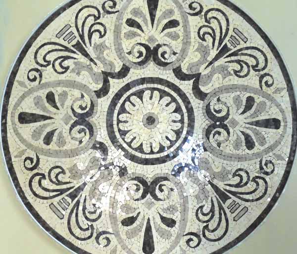 Панно и художественная мозаика из мрамора